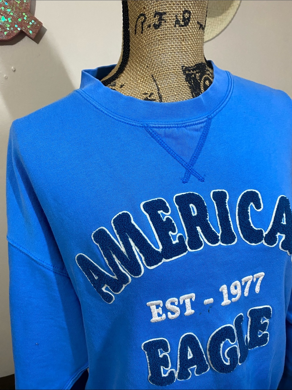 AMERICAN EAGLE Crewneck Sweatshirt size women’s small - Picture 3 of 6